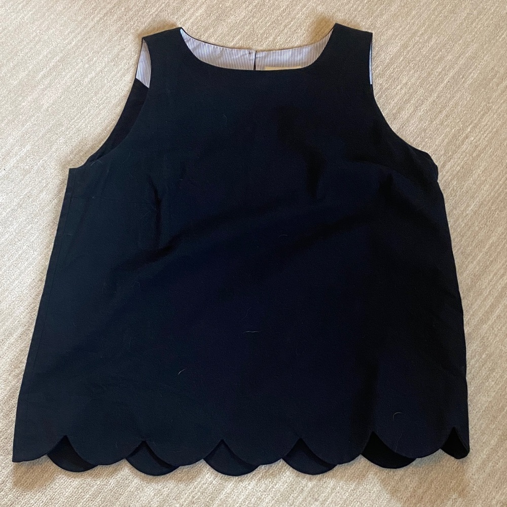 Vineyard Vines Black Sleeveless Top